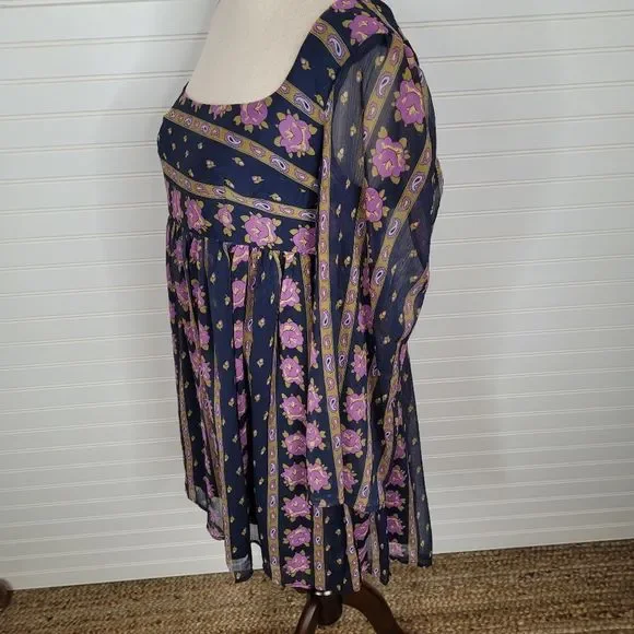 ModCloth Sweet Sixties Baby doll Dress 8 - Picture 5 of 10